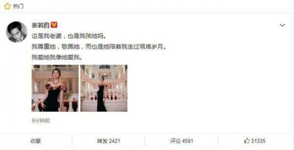 张若昀的老婆叫什么