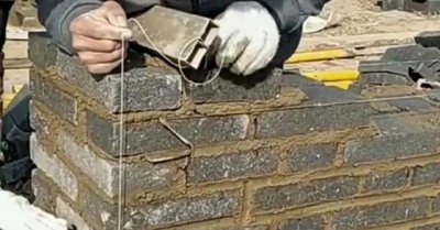 新手砌砖墙怎样才能垂直 怎样放垂直线保持墙的垂直和水平