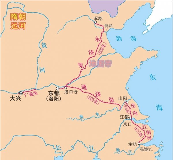 大运河是谁修建的