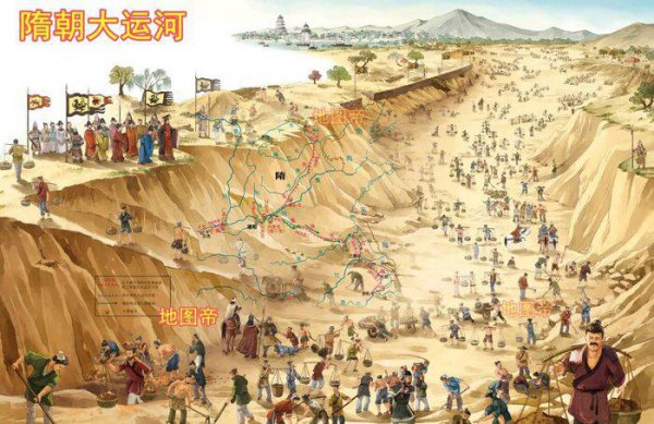 大运河是谁修建的