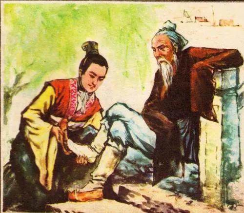 张良拜师的故事概括