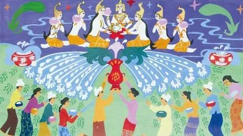 泼水节的传说故事