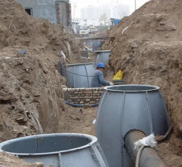 城市小区排泄物都冲到哪里