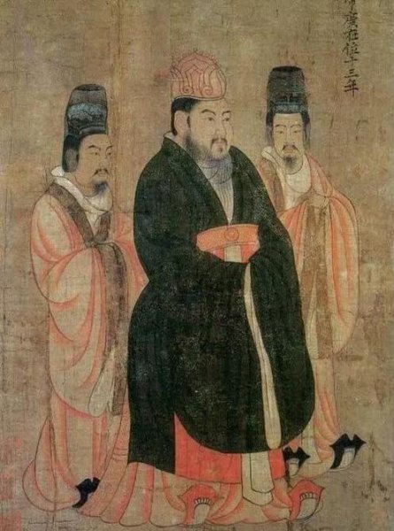 隋朝大运河示意图