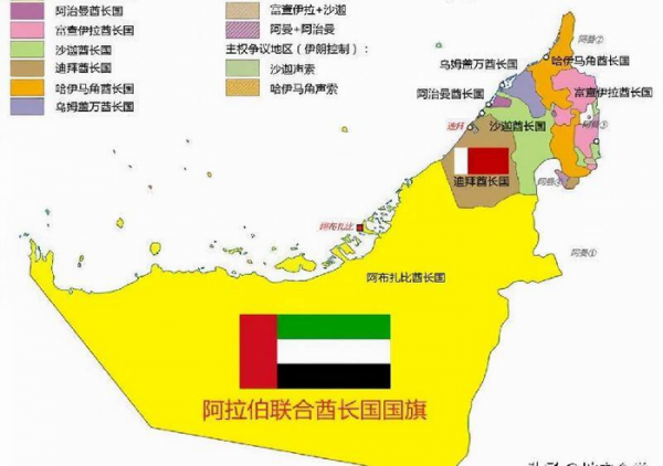 阿联酋七个酋长国名字及介绍