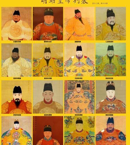 大明皇帝列表及简介及其重要功绩