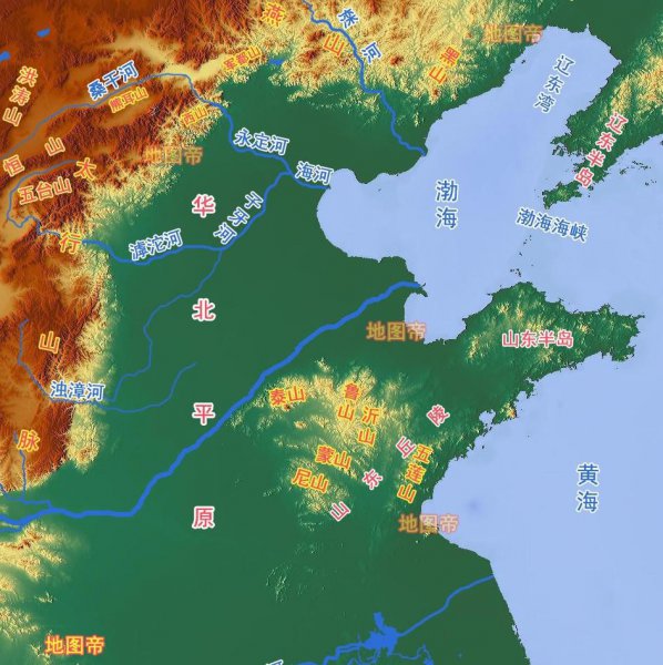 齐国和鲁国在今天的位置