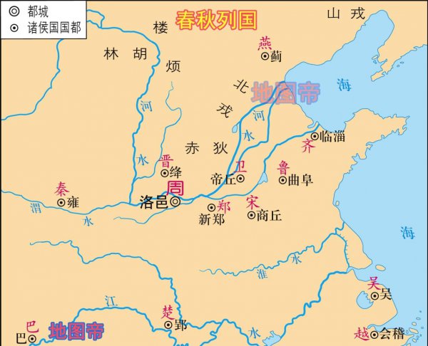 齐国和鲁国在今天的位置