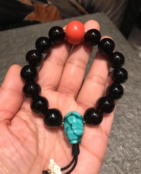 崖柏手串包浆完图片欣赏