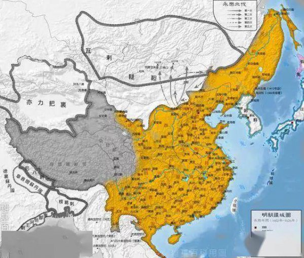 宋朝版图最大面积图片