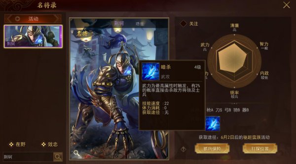 王者荣耀里面荆轲为什么是个女的