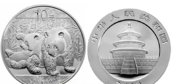 熊猫纪念银币10元现在市场价