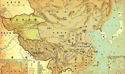 元朝地图多少平方公里 元朝时期的中国国土多少平方