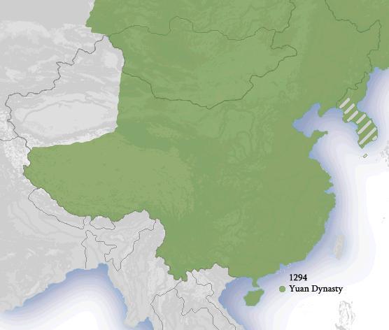 元朝地图多少平方公里