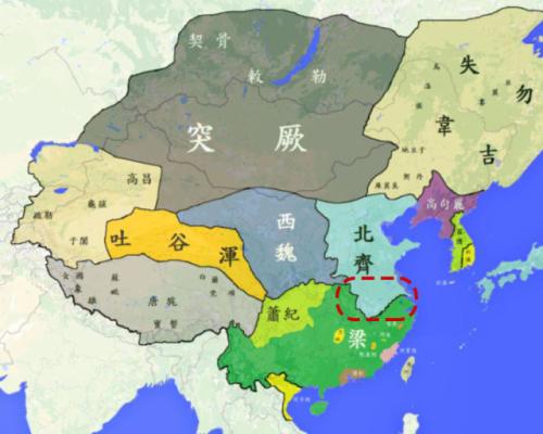 南朝梁国怎么灭亡的