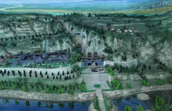 战国七雄地理位置示意图