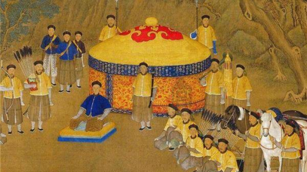 乾隆画像真实照片或画像