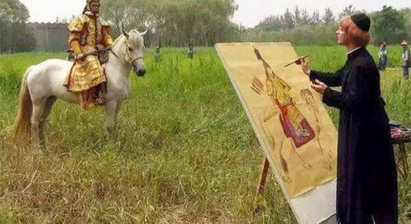 乾隆画像真实照片或画像