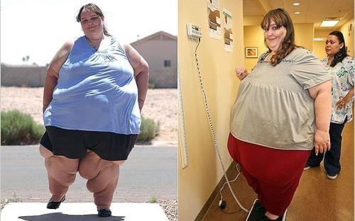 世界上最胖的女人是多少斤