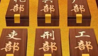 六部的具体职能简述 三省六部制分别相当于现在什么部门