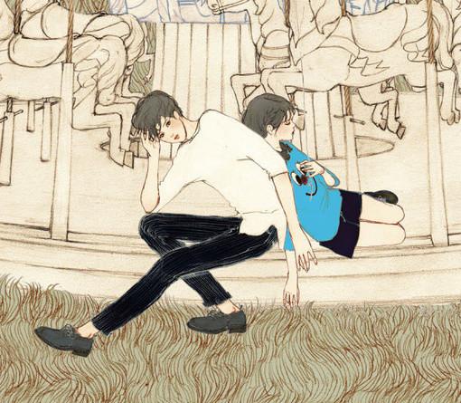 男生对别人有说有笑对你冷漠