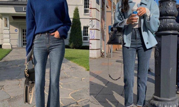 蓝色牛仔裤配什么颜色上衣