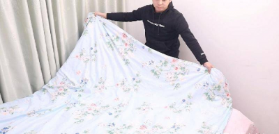 套被套最简单的方法图片 分分钟搞定冬天棉被