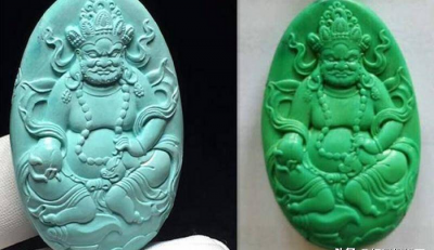绿松石盘玩前后对比 盘玩之后的绿松石什么样