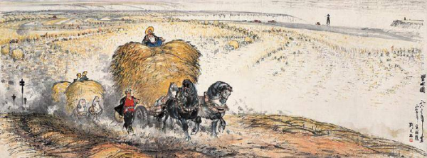 刘文西字画价格