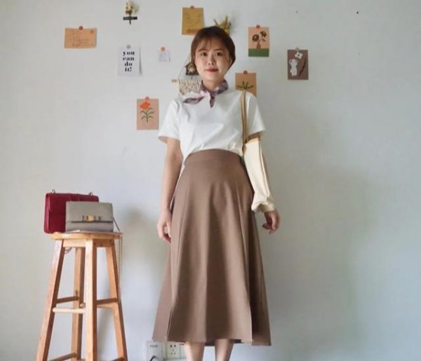 150矮个子微胖穿衣图片