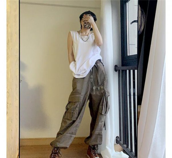 工装裤配什么鞋子好看