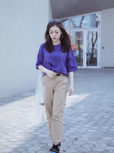 工装裤配什么鞋子好看