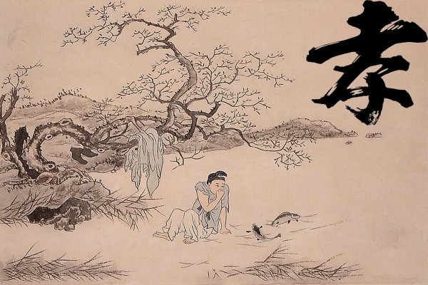 王祥卧冰求鲤的故事简介