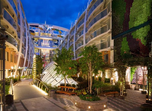 目前全世界最大的游轮有多大