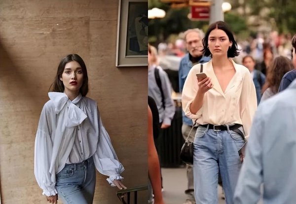 直筒裤和阔腿裤的区别图解