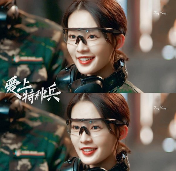 李沁和孙怡的对比照