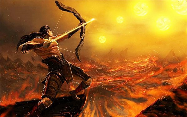 后羿射日是民间故事还是神话故事