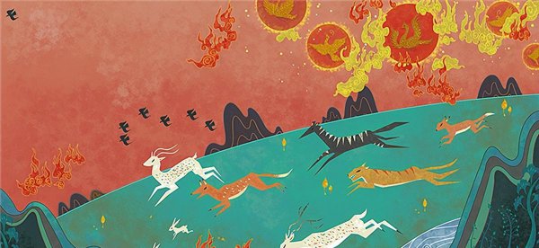 后羿射日是民间故事还是神话故事