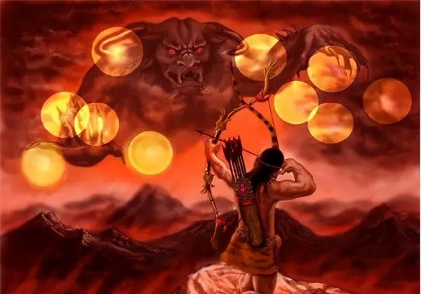 后羿射日是民间故事还是神话故事