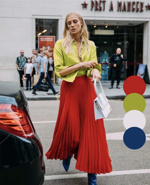 穿衣颜色搭配技巧大全