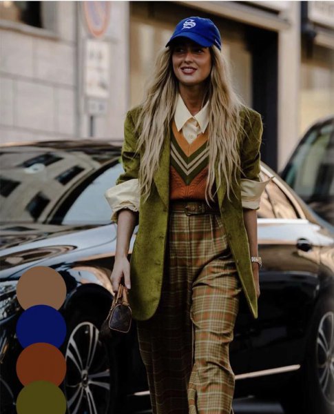 穿衣颜色搭配技巧大全