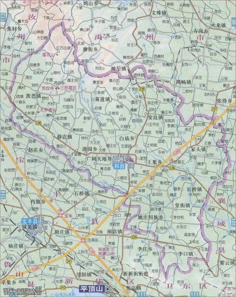 郏县属于河南哪个市