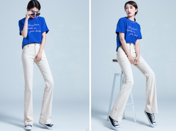 喇叭裤适合穿什么鞋好看