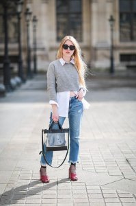 七分裤的搭配图片 女生七分裤怎么搭配上衣最好看时尚