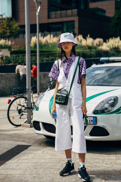 七分裤的搭配图片