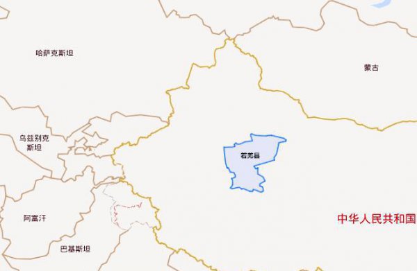 新疆若羌县面积有多大