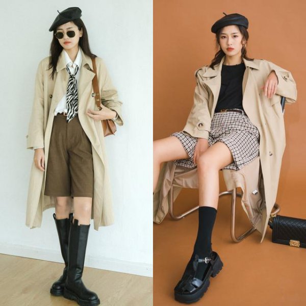 卡其色外套配什么颜色内搭好看