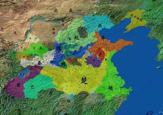 战国有多少个国家和地区