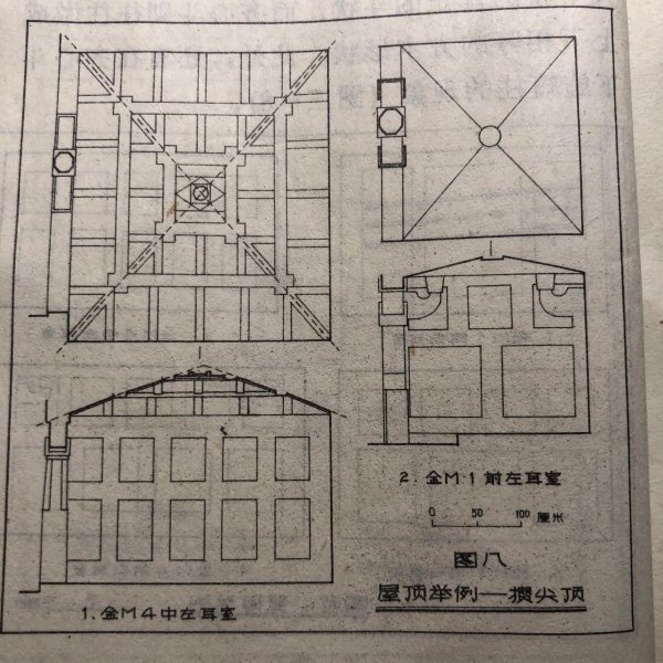 天安城门的屋顶采用什么