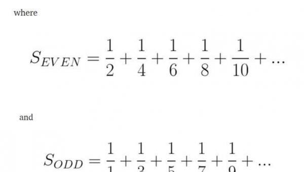 调和级数为什么发散